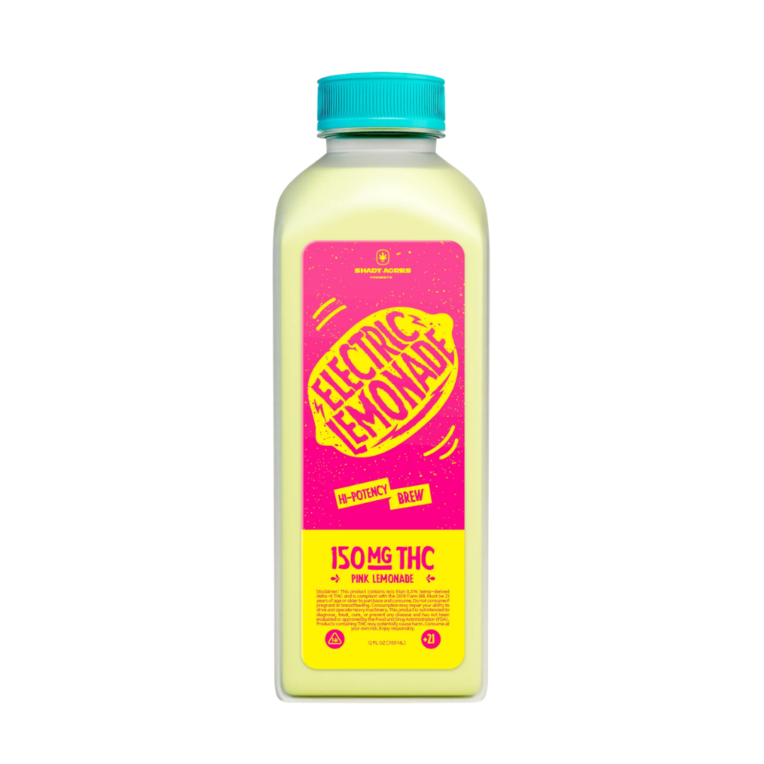 Electric Lemonade 150MG THC Drink (2)