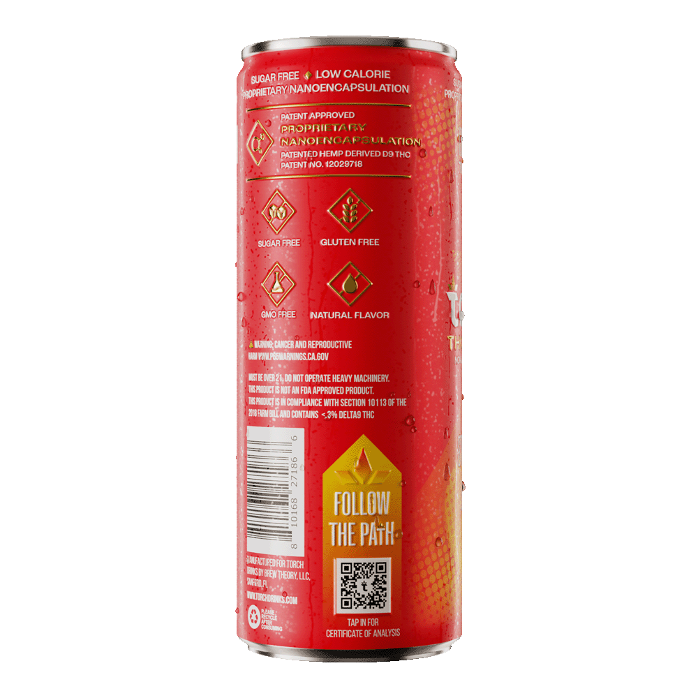 Torch Strawberry Lemonade 10mg THC Seltzer (3)