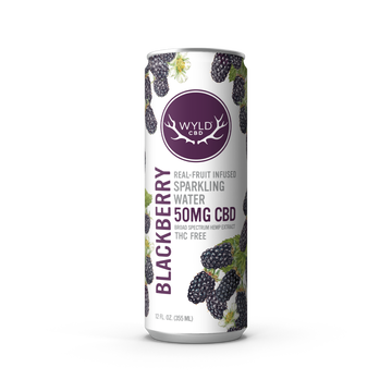 Wyld Blackberry CBD Sparkling Water — CBD-Only