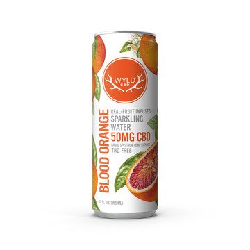 Wyld Blood Orange CBD Sparkling Water — CBD-Only