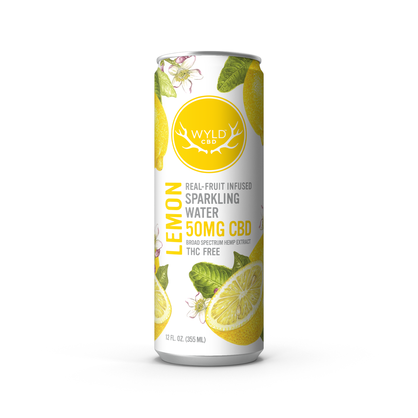 Wyld Lemon CBD Sparkling Water — CBD-Only