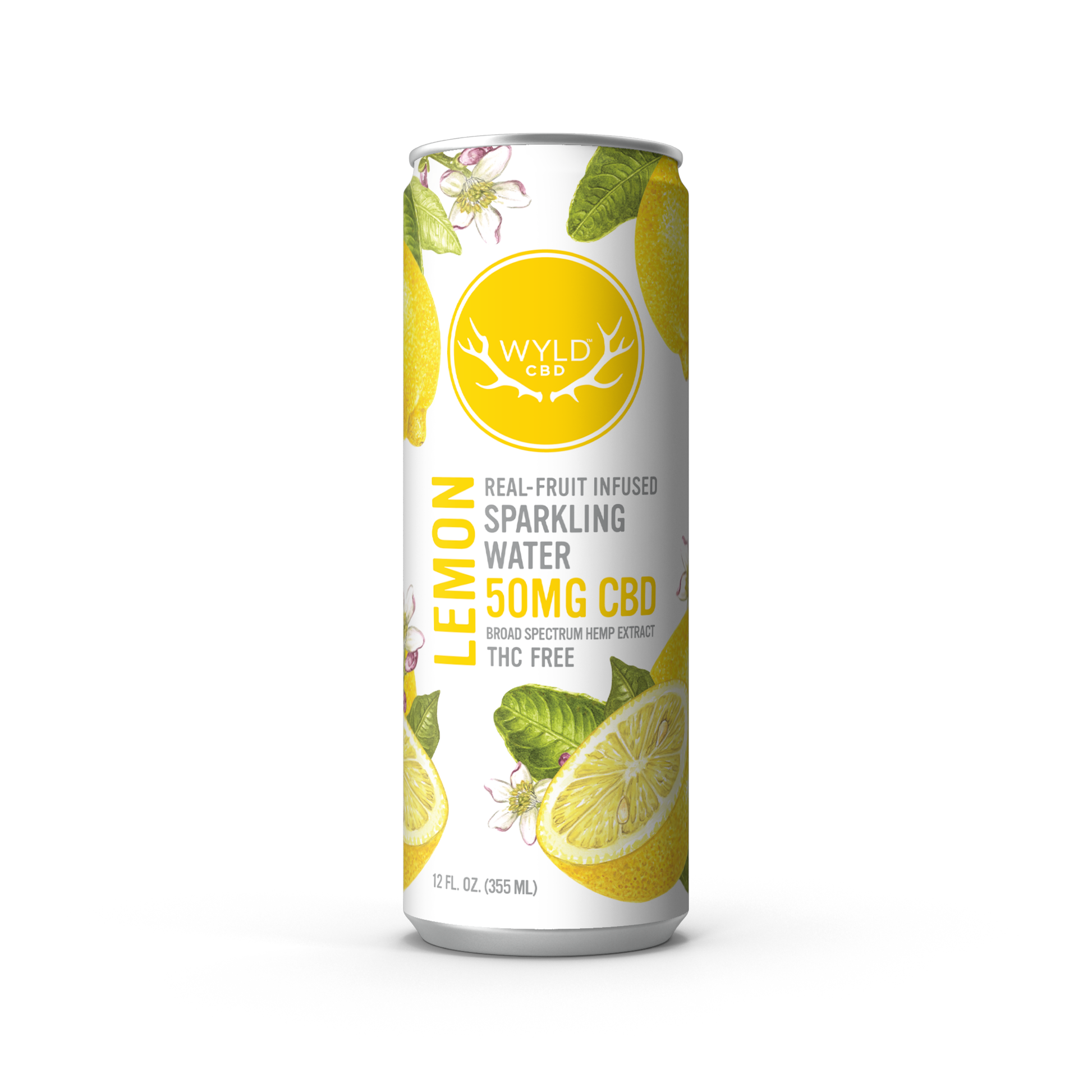 Wyld Lemon CBD Sparkling Water — CBD-Only