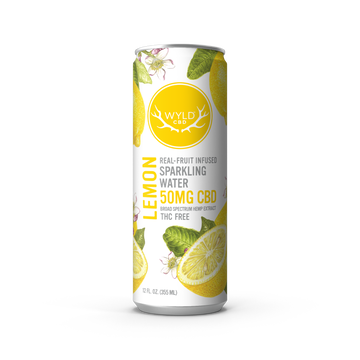 Wyld Lemon CBD Sparkling Water — CBD-Only
