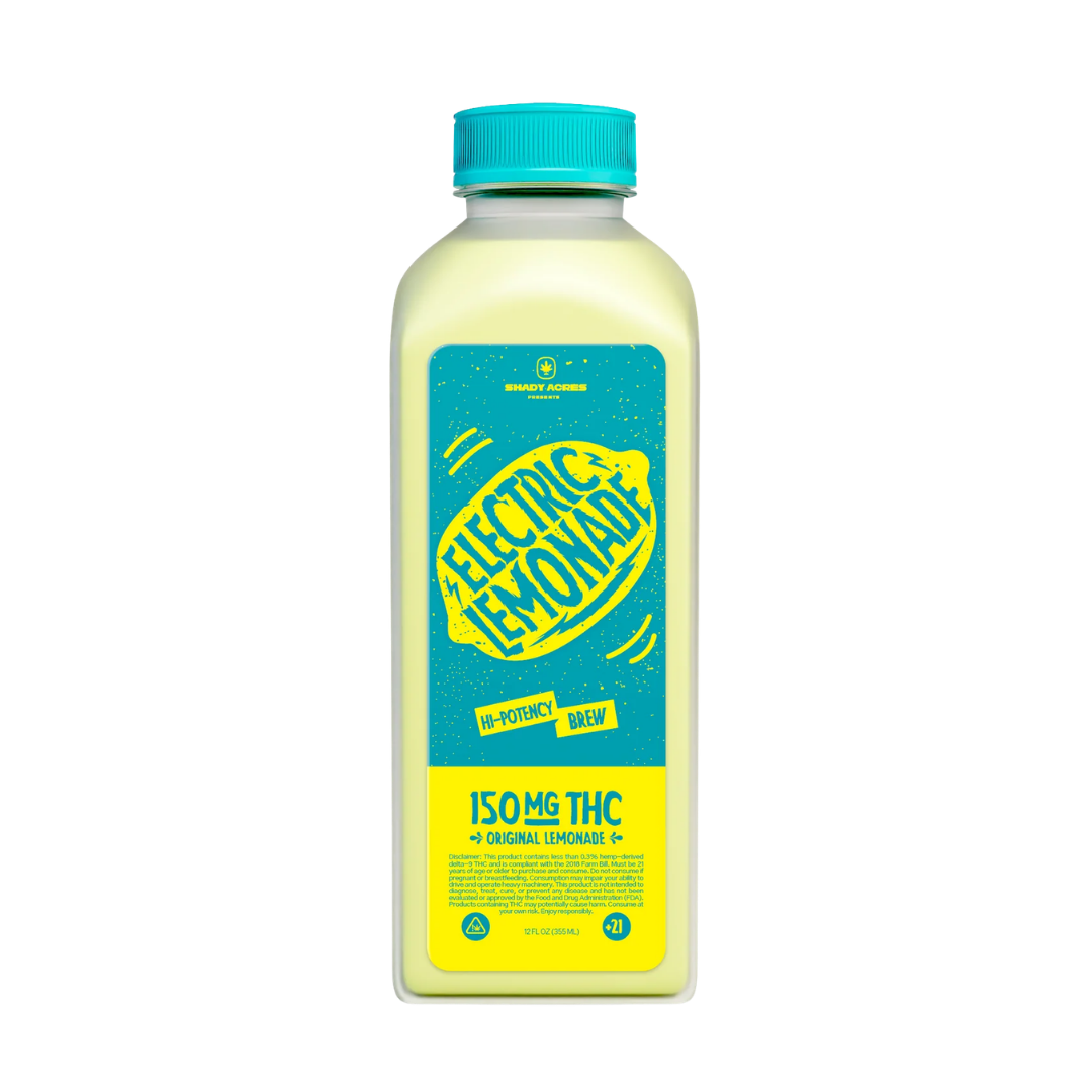 Electric Lemonade 150MG THC Drink