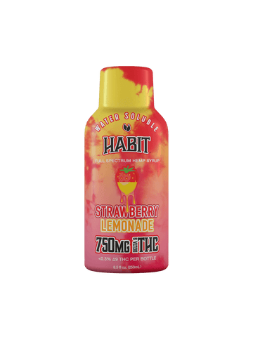 Habit 750MG Delta 9 Syrup – Strawberry Lemonade
