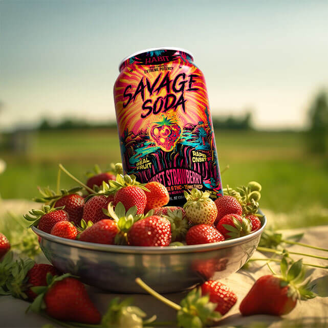 Habit Delta 9 Savage Soda – Sunset Strawberry (2)