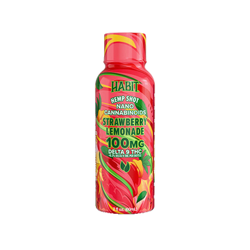 Habit 100 MG Delta 9 THC Hemp Shot – Strawberry Lemonade