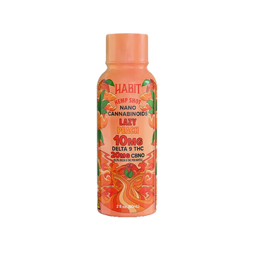 Habit 10MG Delta-9 Shot – Lazy Peach – CBN-O + D9