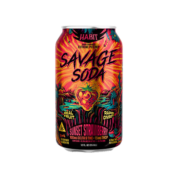 Habit Delta 9 Savage Soda – Sunset Strawberry