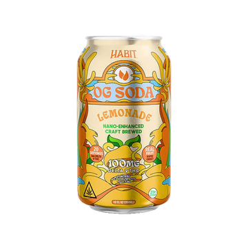 Habit Delta 9 THC OG Soda – 100MG – Lemonade