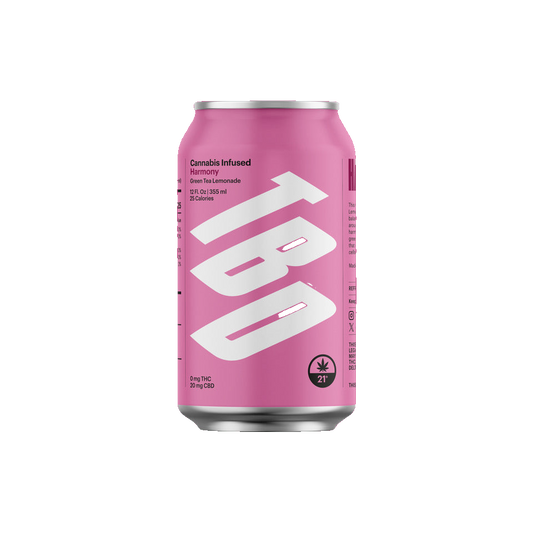 CBD Infused Green Tea Lemonade Harmony 0:20 (12-pack)