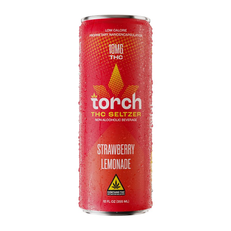 Torch Strawberry Lemonade 10mg THC Seltzer (2)