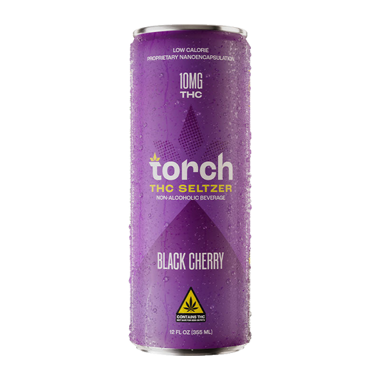 Torch Black Cherry 10mg THC Seltzer