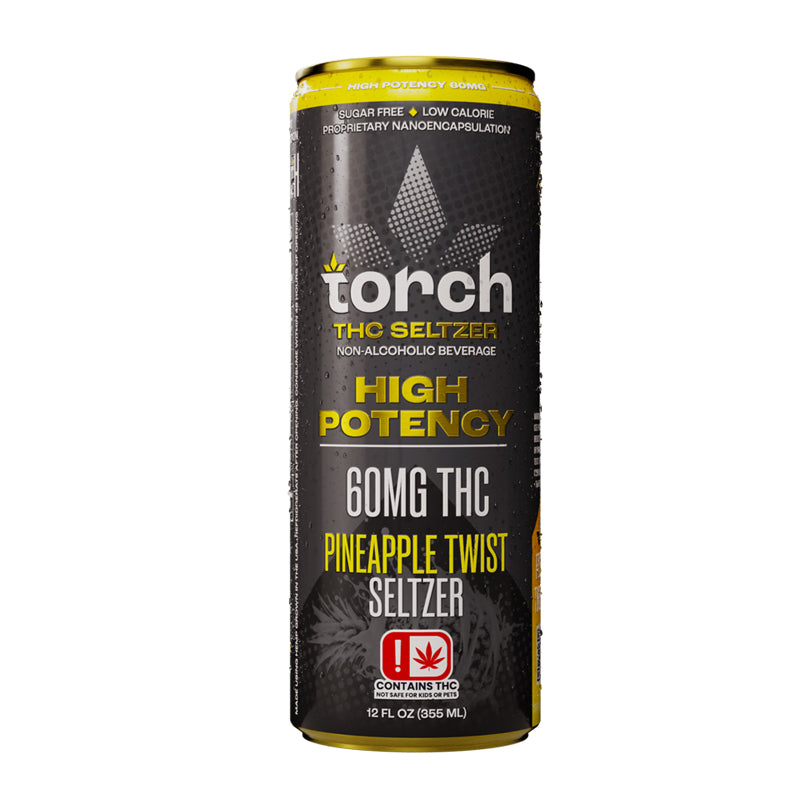Torch Pineapple Twist High Potency 60mg THC Seltzer (2)