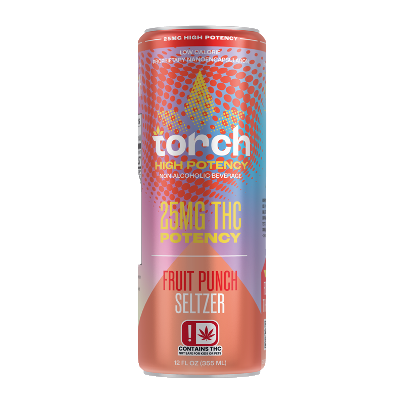 Torch Fruit Punch High Potency 25mg THC Seltzer