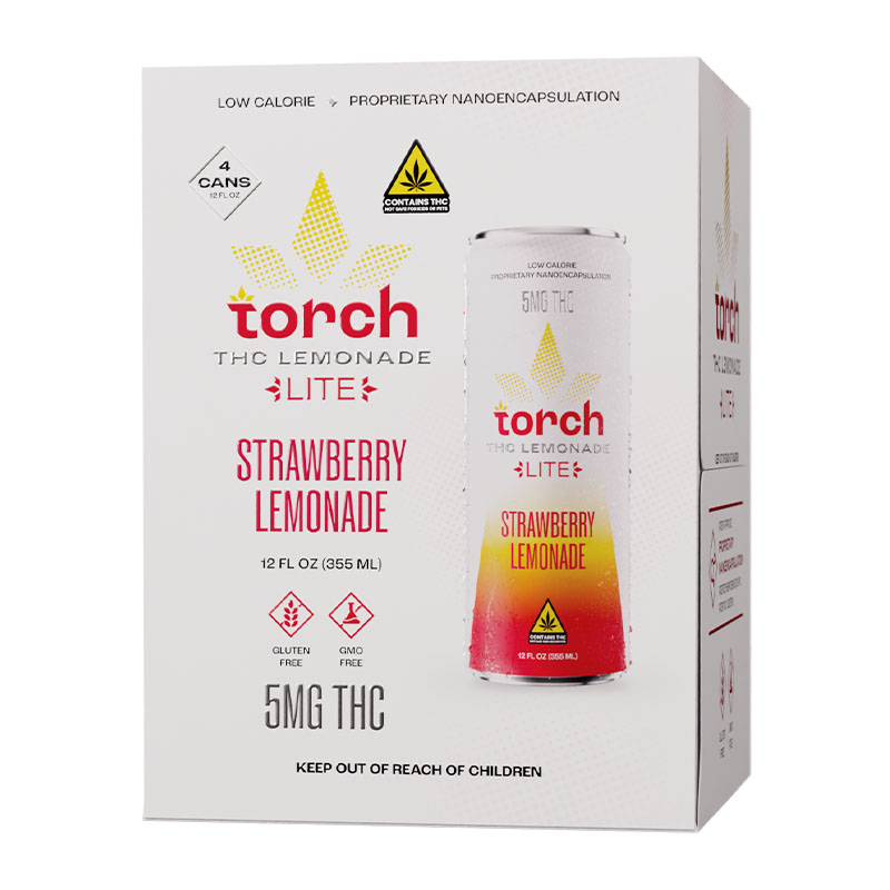 Torch Strawberry Lemonade Lite 5mg THC Seltzer (2)
