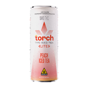 Torch Peach Iced Tea Lite 5mg THC Iced Tea