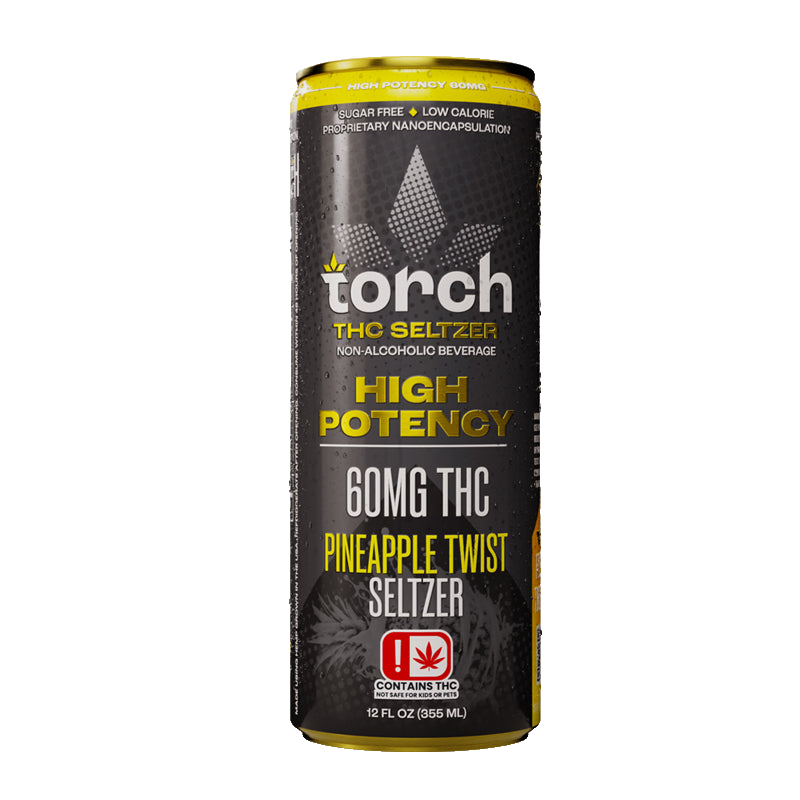 Torch Pineapple Twist High Potency 60mg THC Seltzer