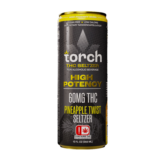 Torch Pineapple Twist High Potency 60mg THC Seltzer