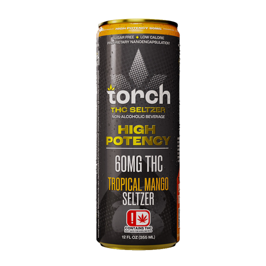 Torch Tropical Mango High Potency 60mg THC Seltzer