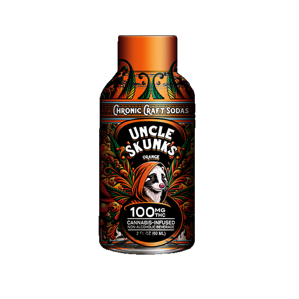 Uncle Skunks 100mg Orange Chronic Craft Shots (2oz)