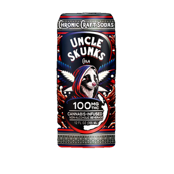 Uncle Skunks Cola 100mg Chronic Craft Soda (12oz)
